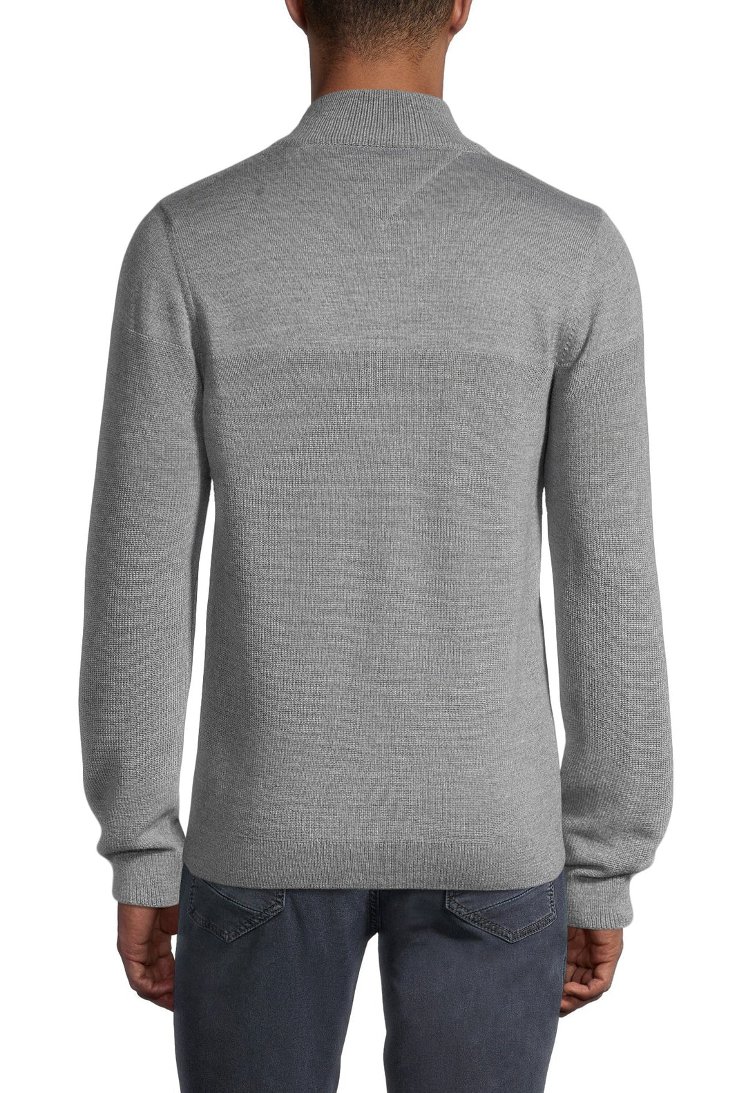 JAKE ZIP SWEATER (GREY) - BRAX