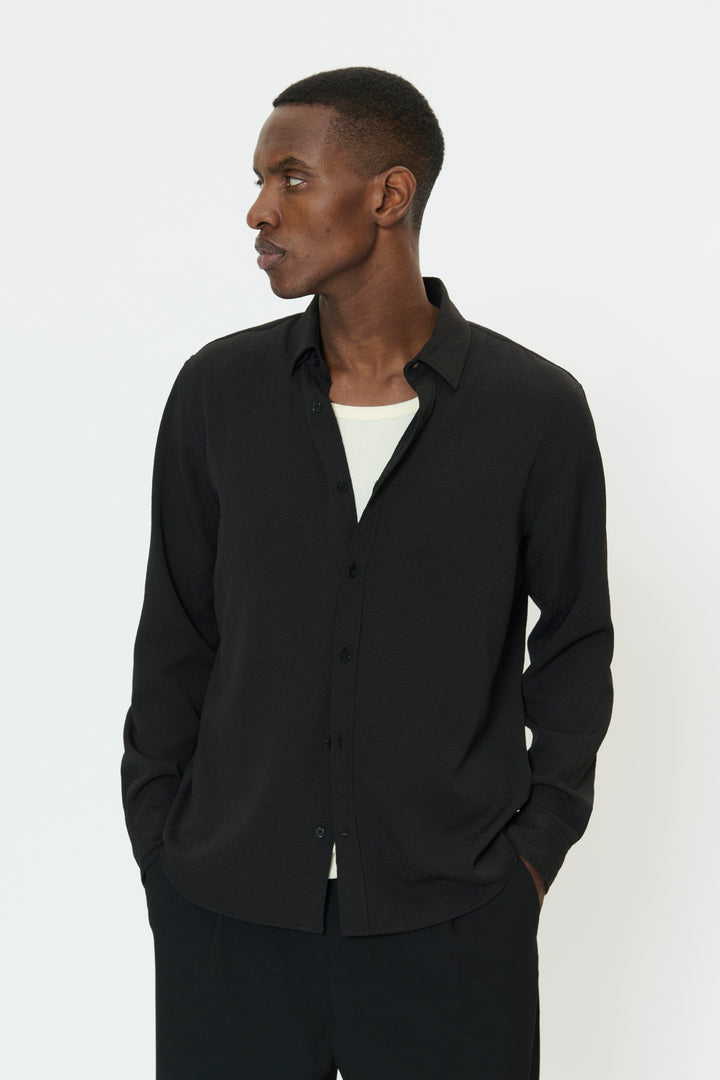 CHRISTALDO SHIRT (BLACK) - MATINIQUE