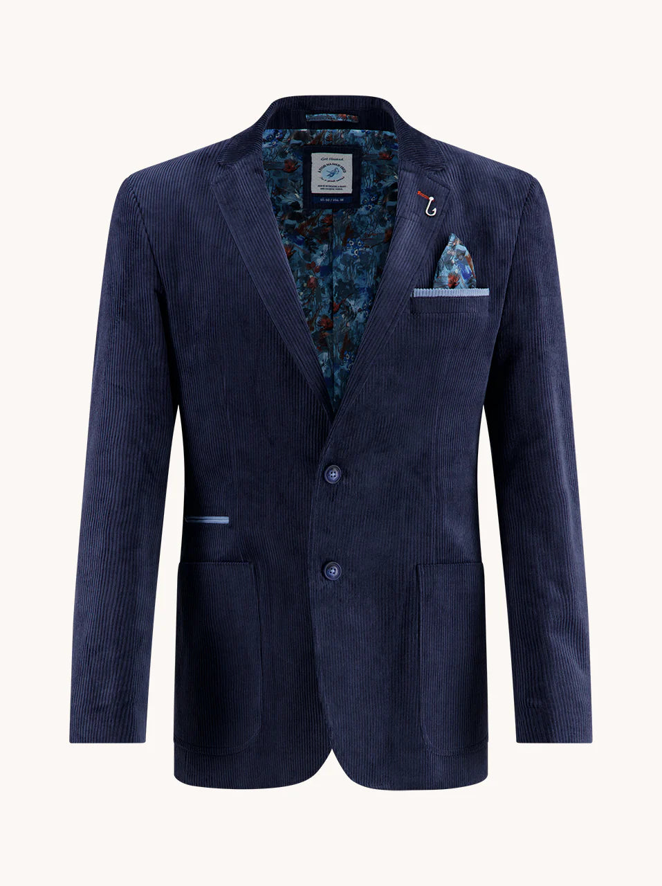 BLAZER RIB (NAVY) - A FISH NAMED FRED