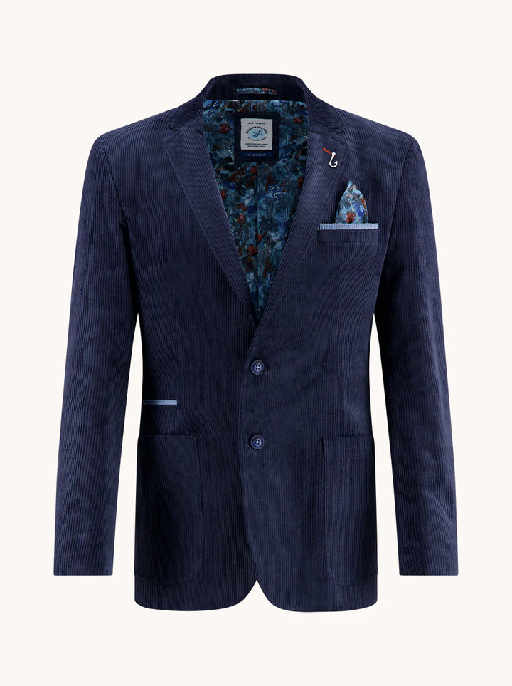 BLAZER RIB (NAVY) - A FISH NAMED FRED