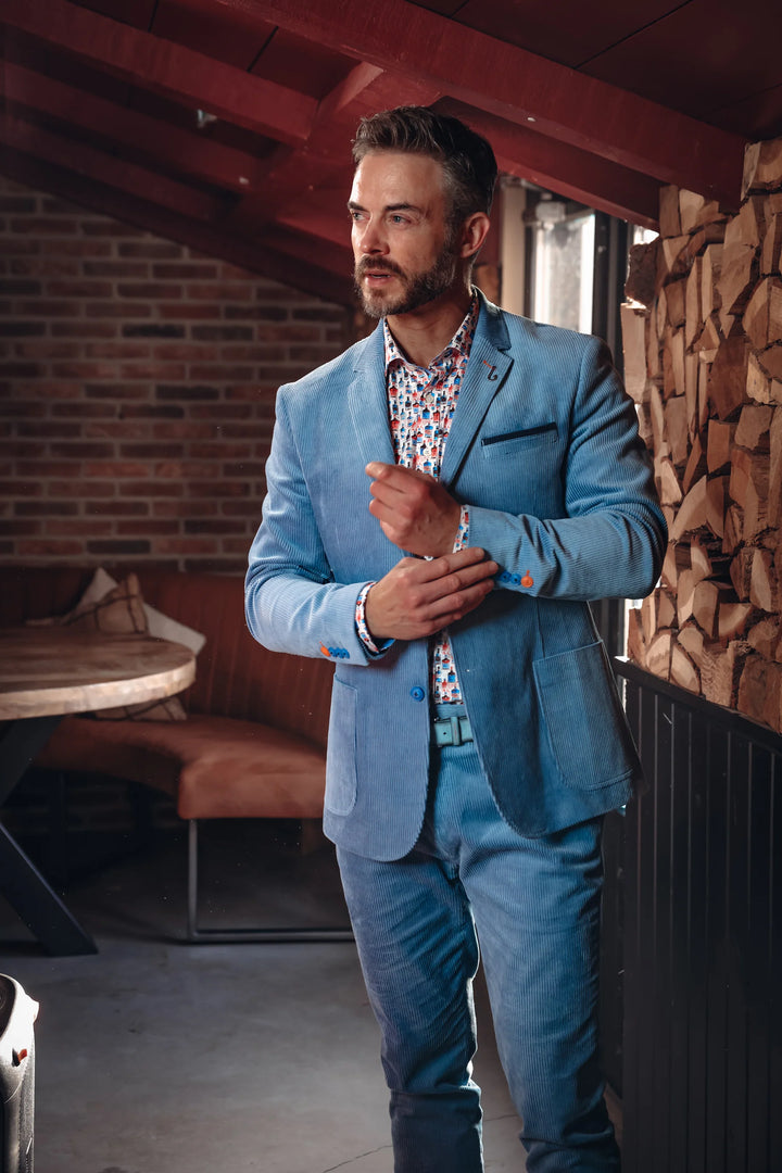BLAZER RIB (JEAN BLUE) - A FISH NAMED FRED