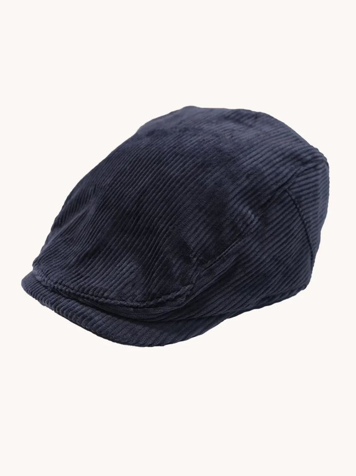 RIBBED FLATCAP (NAVY) - A FISH NAMED FRED