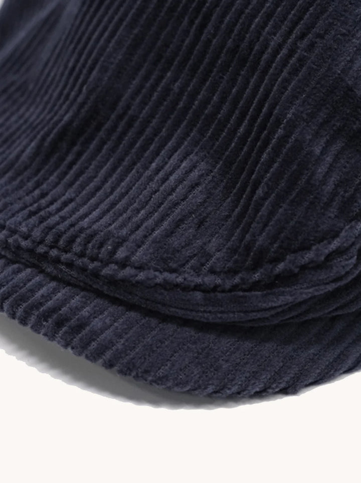 RIBBED FLATCAP (NAVY) - A FISH NAMED FRED