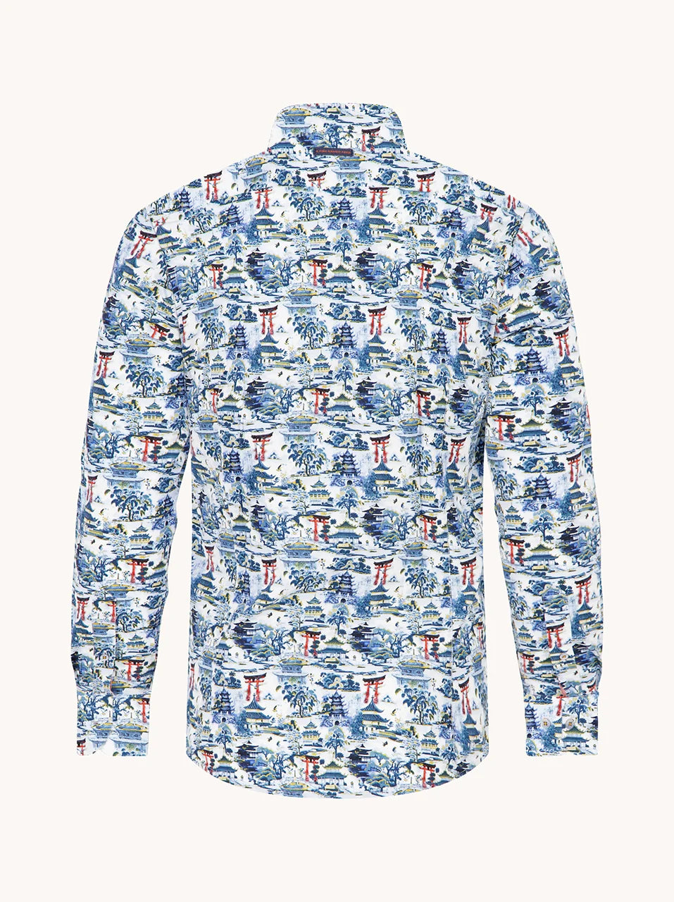 TEMPLE SHIRT (BLUE) - A FISH NAMED FRED