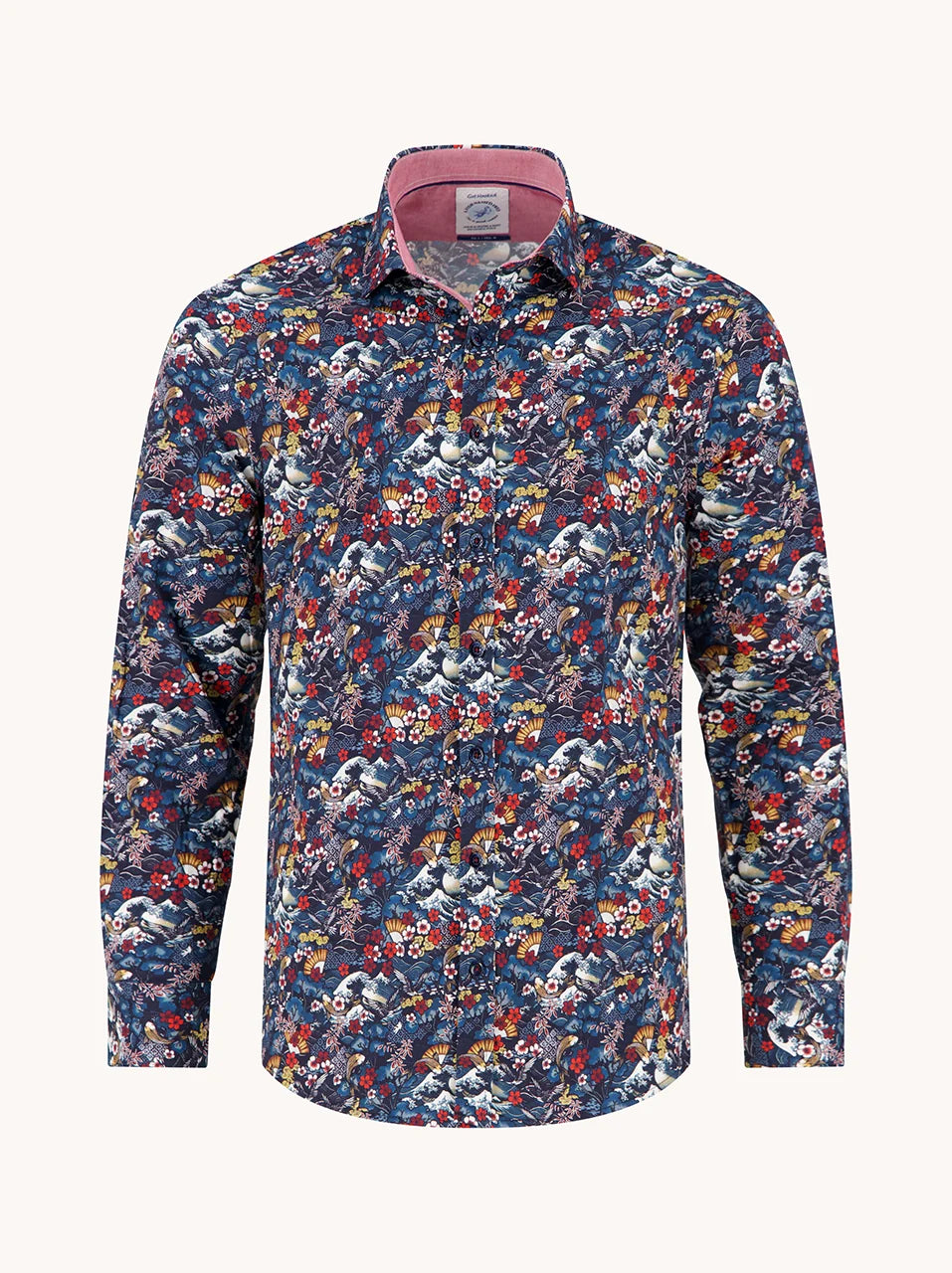 JAPANESE STORY SHIRT (MULTI) - A FISH NAMED FRED