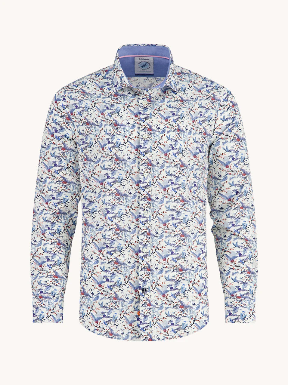CRANE SKY SHIRT (OFF WHITE) - A FISH NAMED FRED