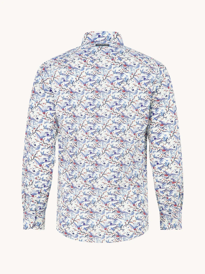 CRANE SKY SHIRT (OFF WHITE) - A FISH NAMED FRED