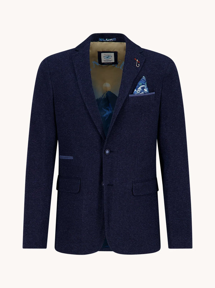PIQUE BLAZER (NAVY) - A FISH NAMED FRED