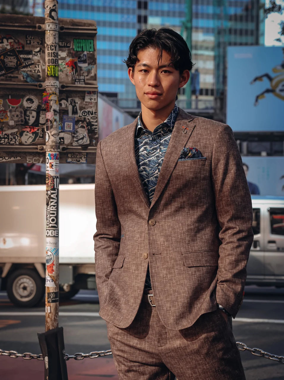 TRAVEL BLAZER (BROWN) - A FISH NAMED FRED