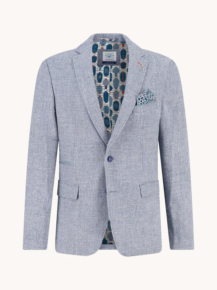 STRUCTURE BLAZER (BLUE) - A FISH NAMED FRED
