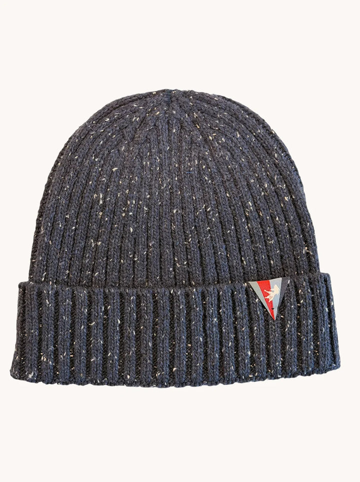 KNITTED BEANIE (NAVY) - A FISH NAMED FRED