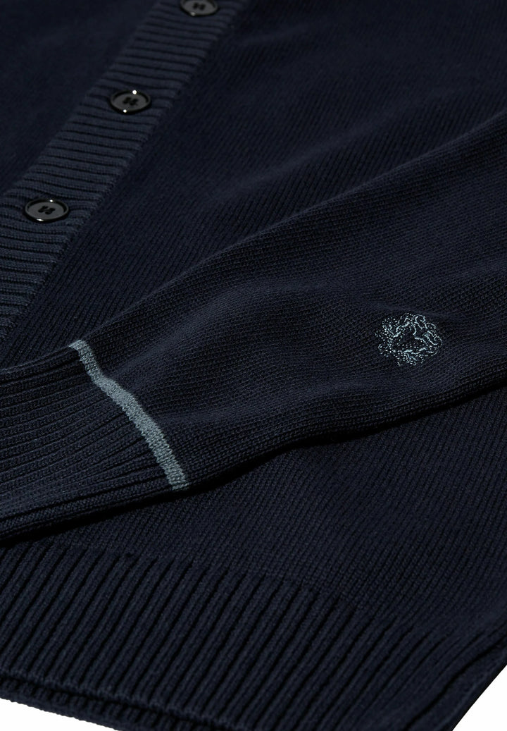 BARELLA CARDIGAN KNIT (NAVY) - MOS MOSH GALLERY