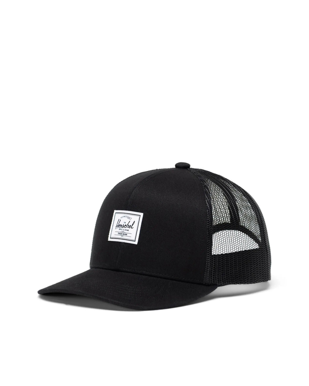 WHALER COTTON MESH CAP (BLACK) - HERSCHEL