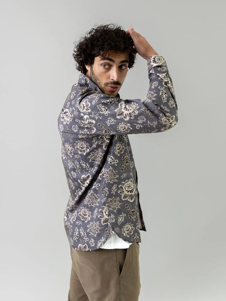 KALEIDO SHIRT (ANTRACITE) - MOS MOSH GALLERY