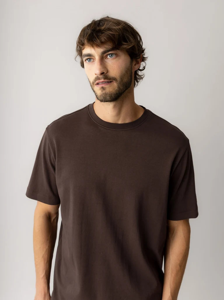DARREN TEE (BLACK COFFEE) - MOS MOSH GALLERY