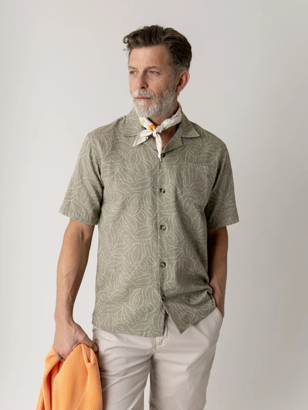 MARLON CUBAN SHIRT (GRAPE LEAF) - MOS MOSH GALLERY