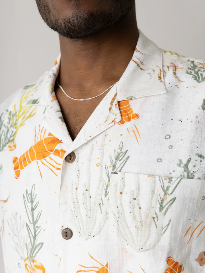 BABEL CHASE SS SHIRT (ECRU) - MOS MOSH GALLERY