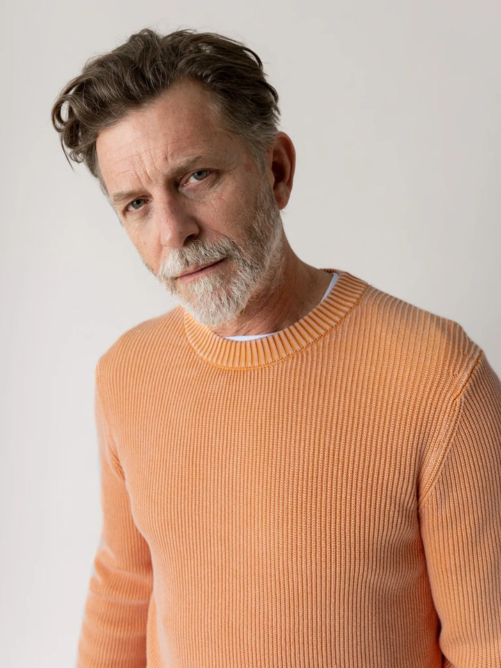 ROYCE CREW NECK KNIT (AMBERGLOW) - MOS MOSH GALLERY