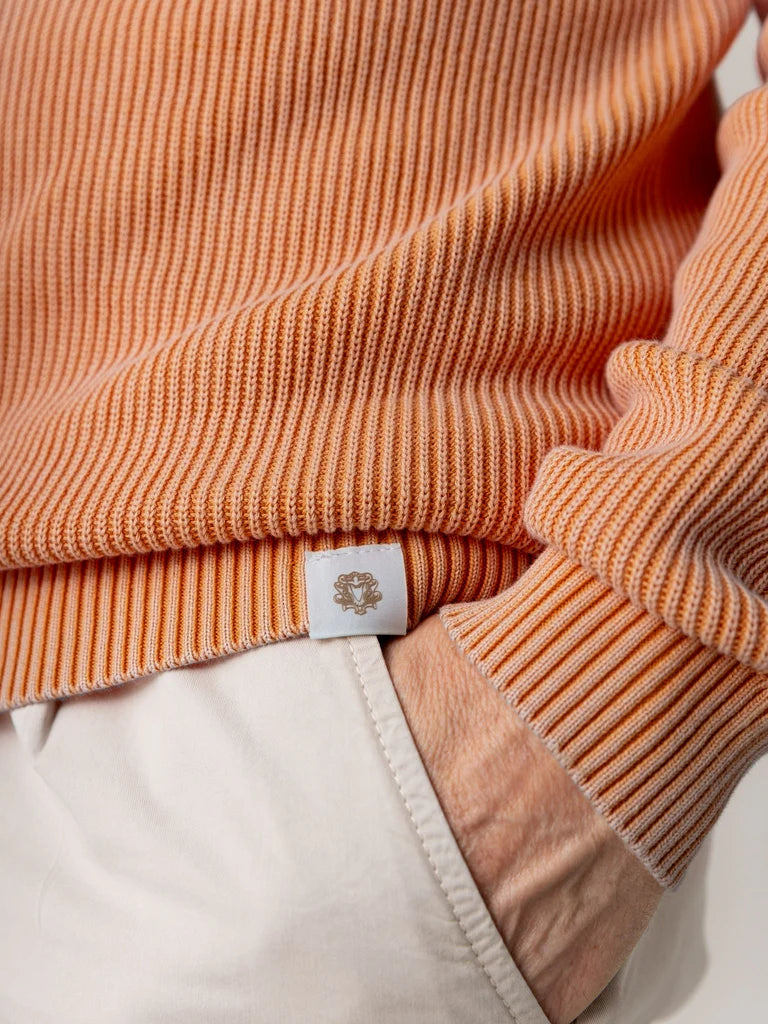 ROYCE CREW NECK KNIT (AMBERGLOW) - MOS MOSH GALLERY
