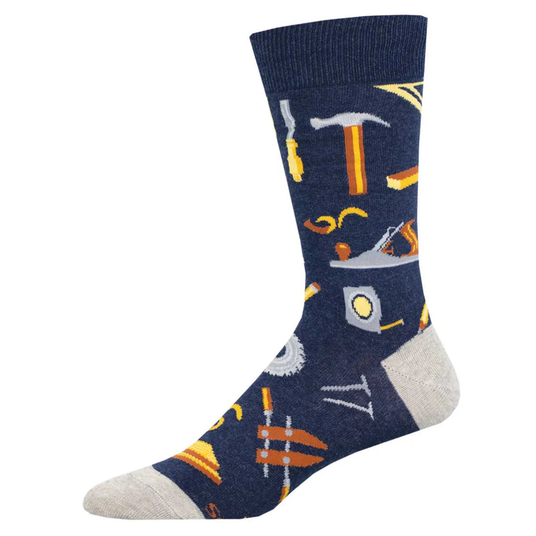 CAN YOU FIX IT? SOCKS (NAVY) - SOCKSMITH
