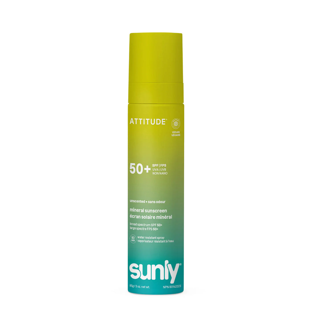 FACE & BODY SUNSCREEN SPRAY (SPF 50) - ATTITUDE