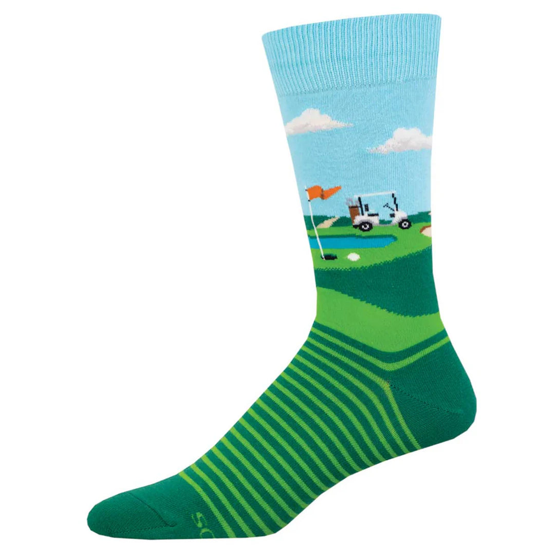 FORE PUTT SOCKS (GREEN) - SOCKSMITH