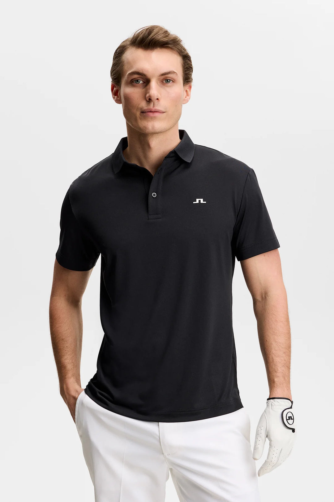 BRIDGE POLO (BLACK) - J LINDEBERG