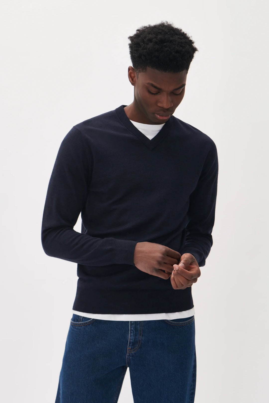 MAVIGGO MERINO KNIT (DARK NAVY) - MATINIQUE