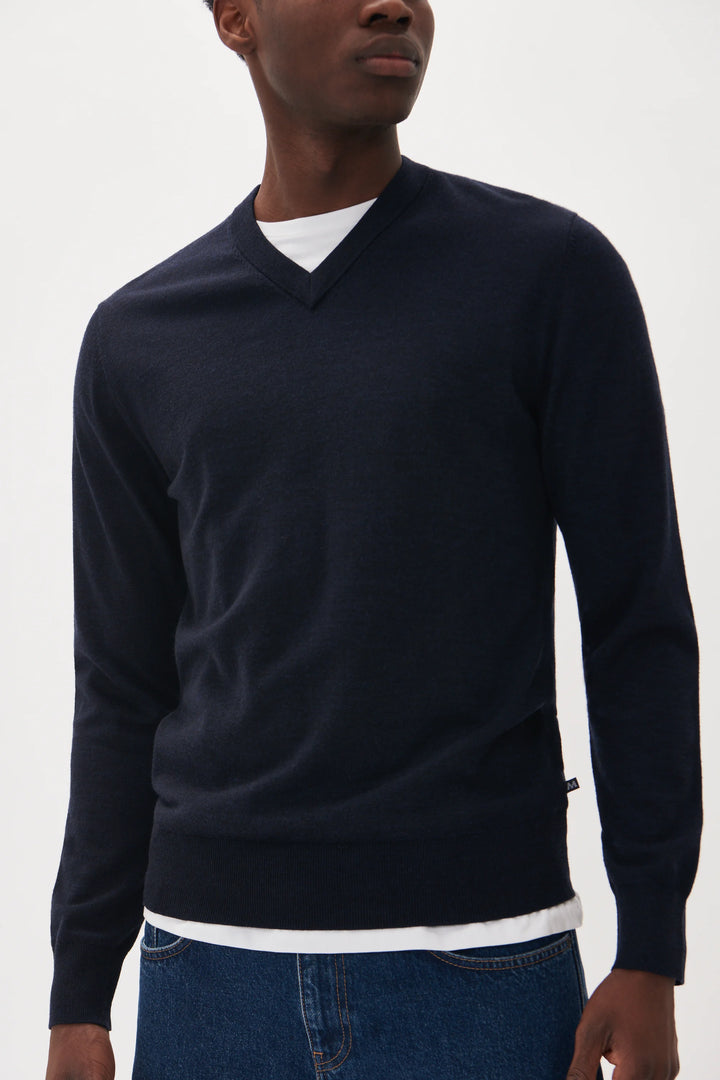 MAVIGGO MERINO KNIT (DARK NAVY) - MATINIQUE
