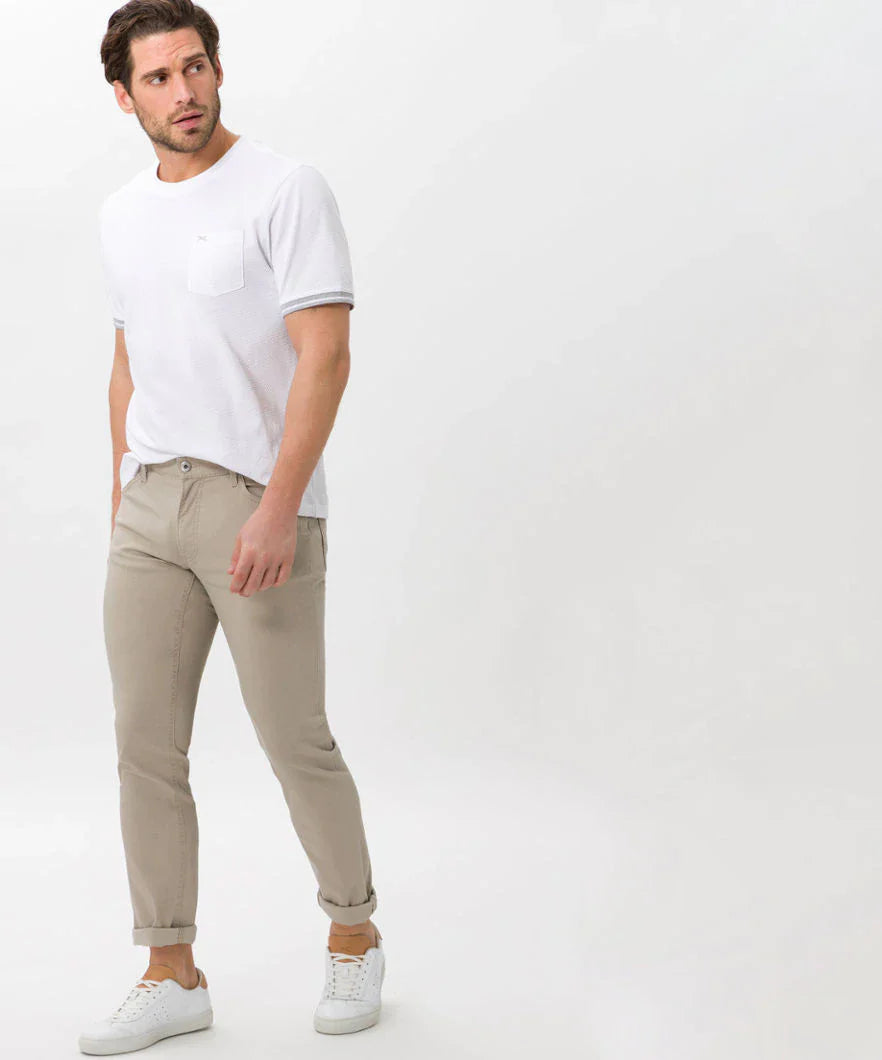 CHUCK COTTON PANT (BEIGE) - BRAX