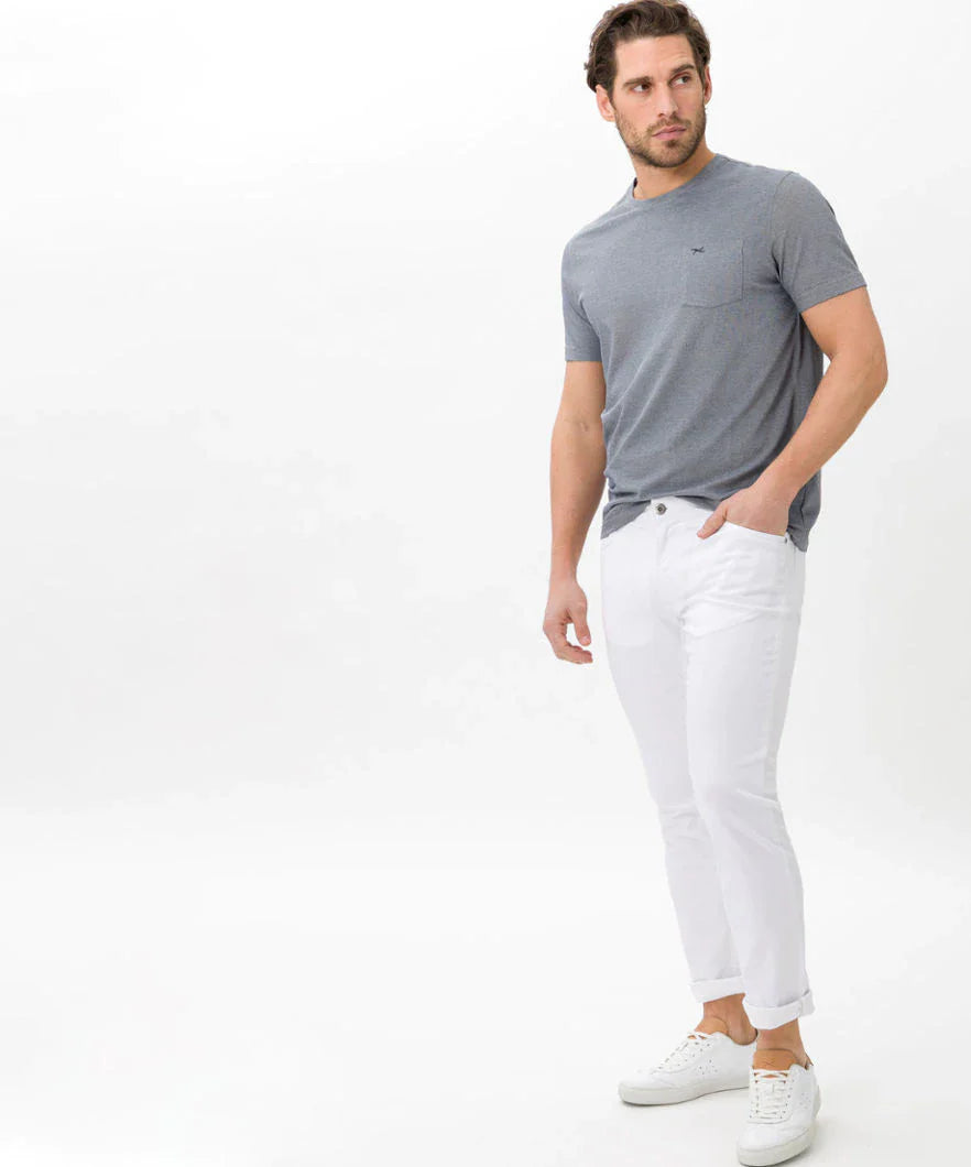 CHUCK COTTON PANT (WHITE) - BRAX