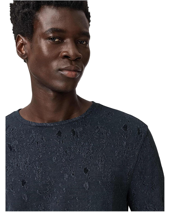 TECTURE LS CREW (NAVY) - JOHN VARVATOS
