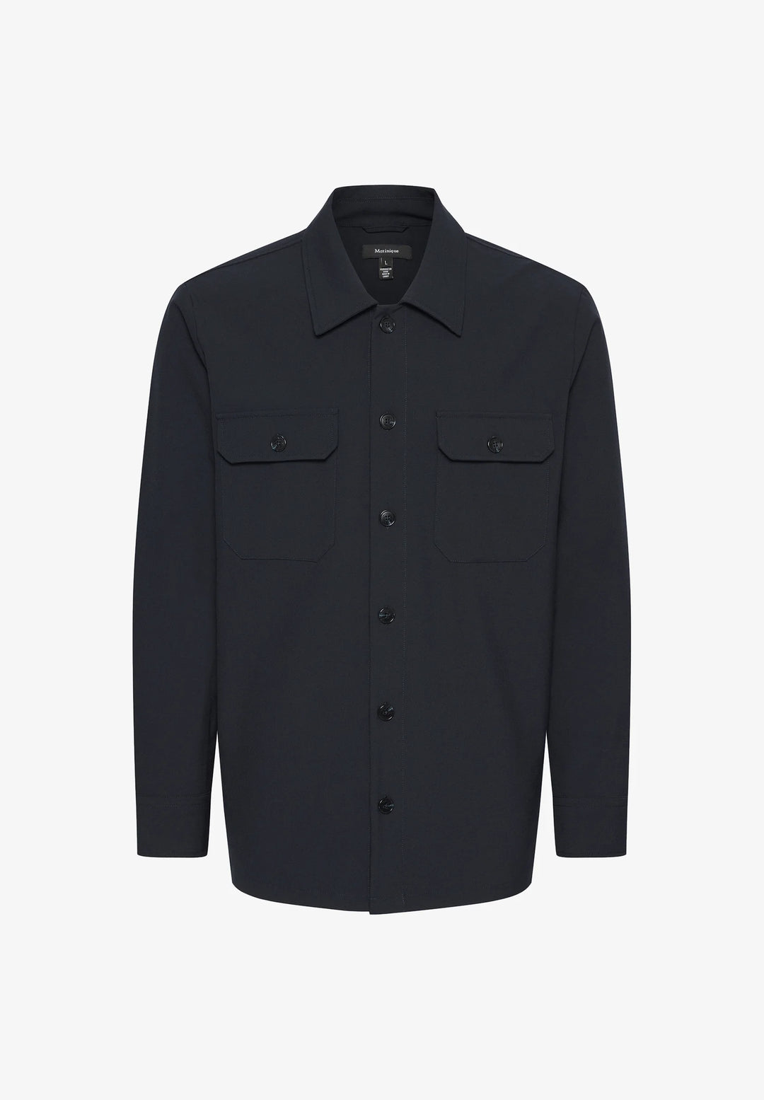 MADAMO SHIRT JACKET (NAVY) - MATINIQUE