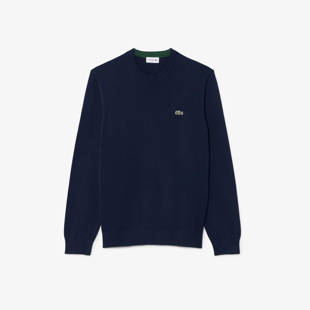 CREWNECK SWEATER (NAVY) - LACOSTE