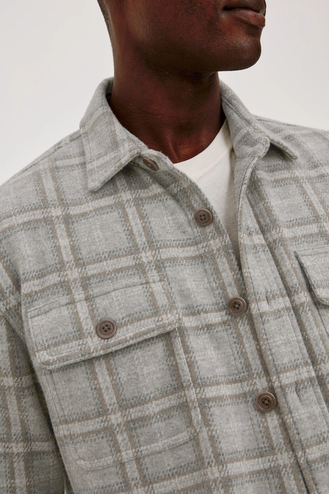 ALDER OVERSHIRT (QUARRY HEATHER) - RAILS