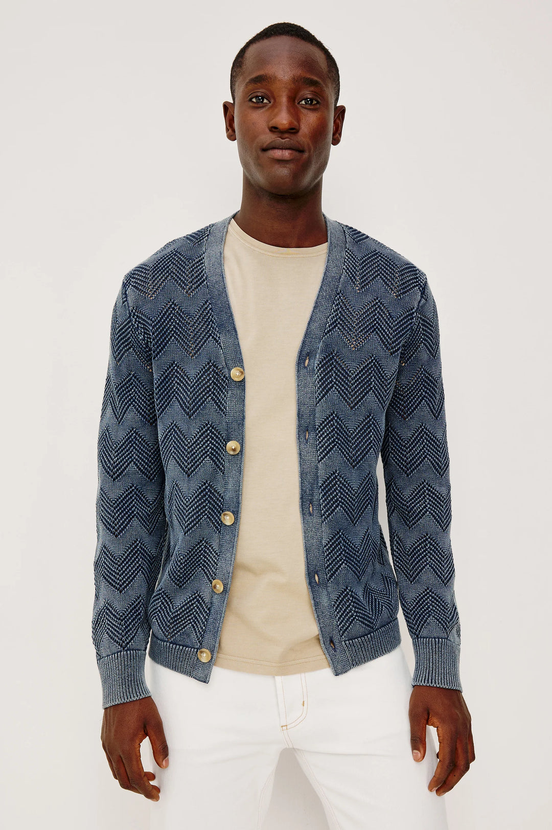 ASHE CARDIGAN (SUNFADED NAVY) - RAILS