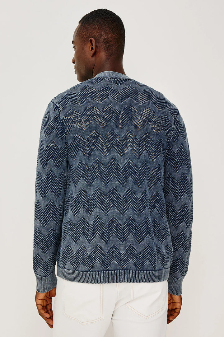 ASHE CARDIGAN (SUNFADED NAVY) - RAILS