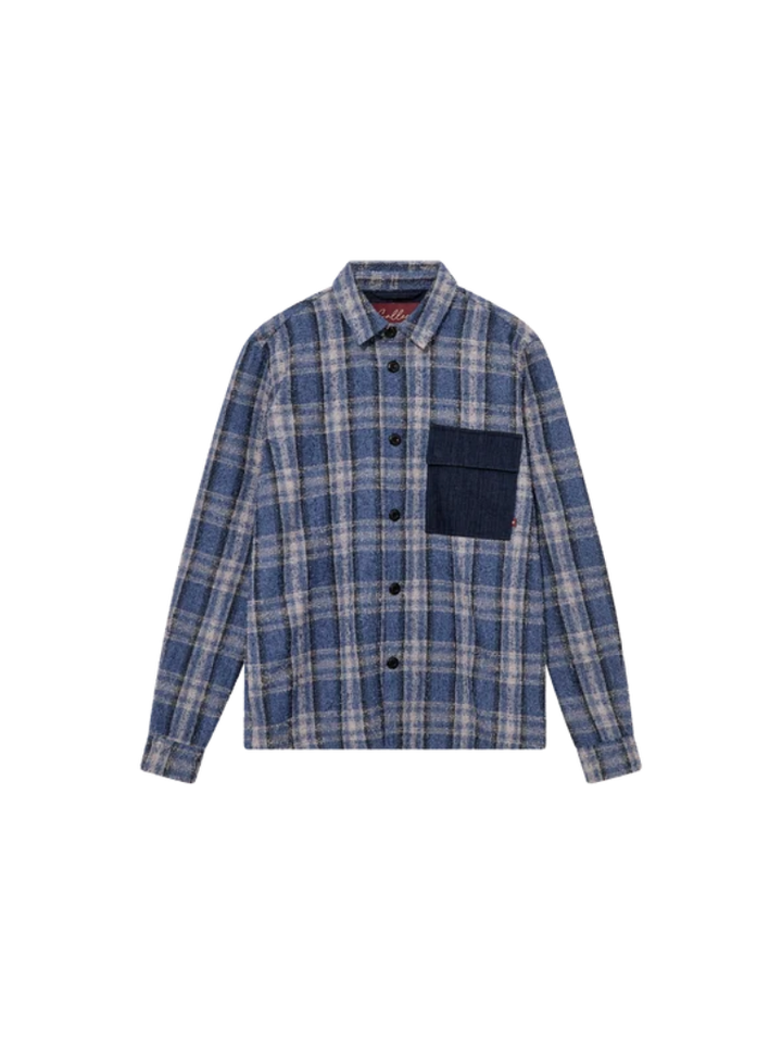WILSON SHIRT JACKET (INDIGO) - MOS MOSH GALLERY