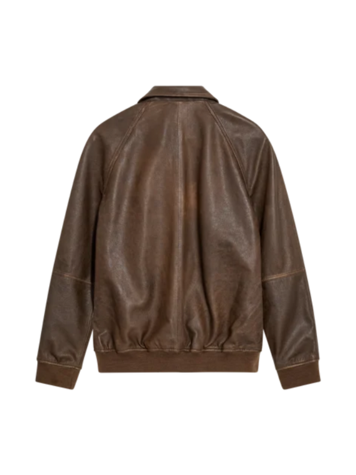THOM LEATHER JACKET (CHOCOLATE) - MOS MOSH GALLERY