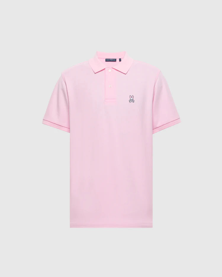 CLASSIC PIQUE POLO (ROSE) - PSYCHO BUNNY