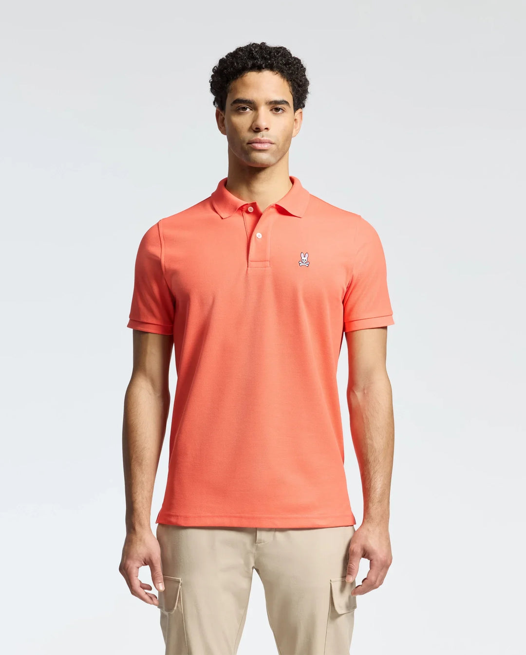 CLASSIC PIQUE POLO (CORAL) - PSYCHO BUNNY