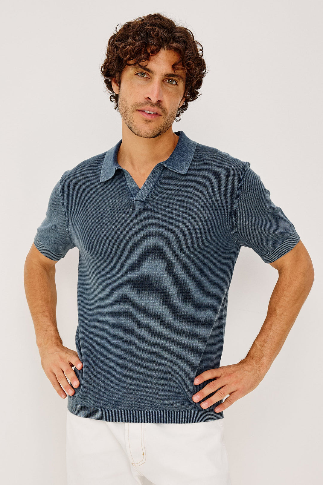 BAKER POLO SHIRT (NAVY) - RAILS
