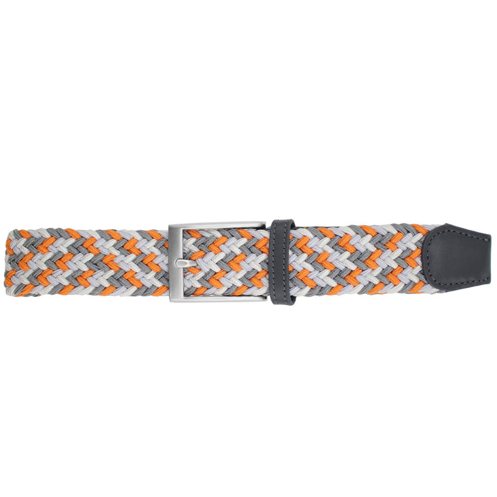 BRAIDED ELASTIC BELT (ORANGE MIX) - DIBI