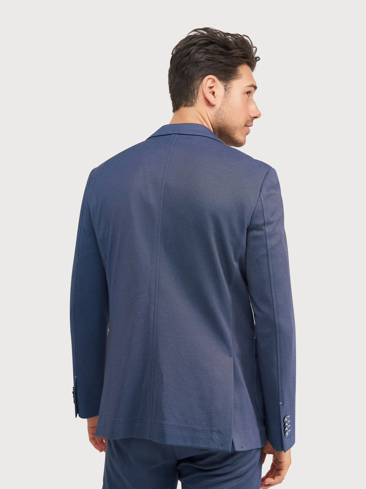 STRETCH BLAZER (NAVY) - BLUE INDUSTRY