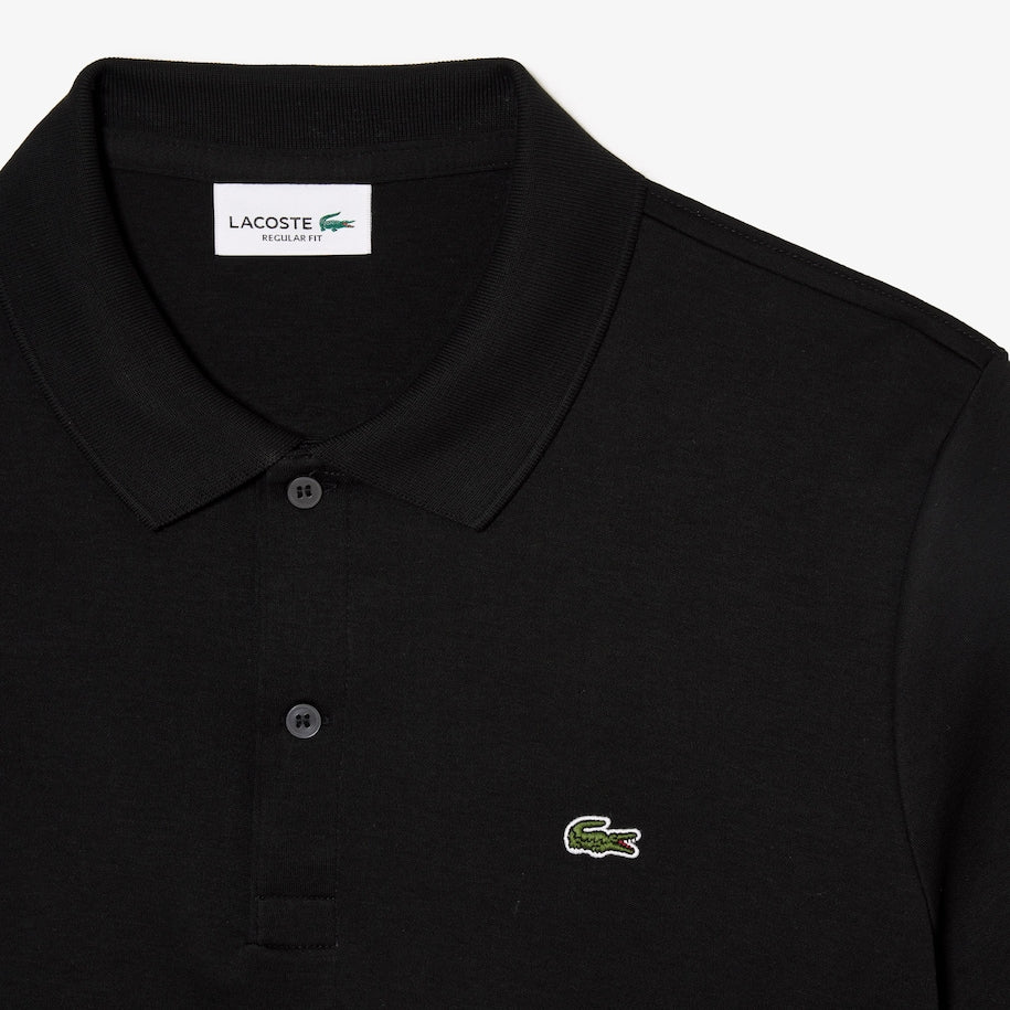 COTTON POLO (BLACK) - LACOSTE