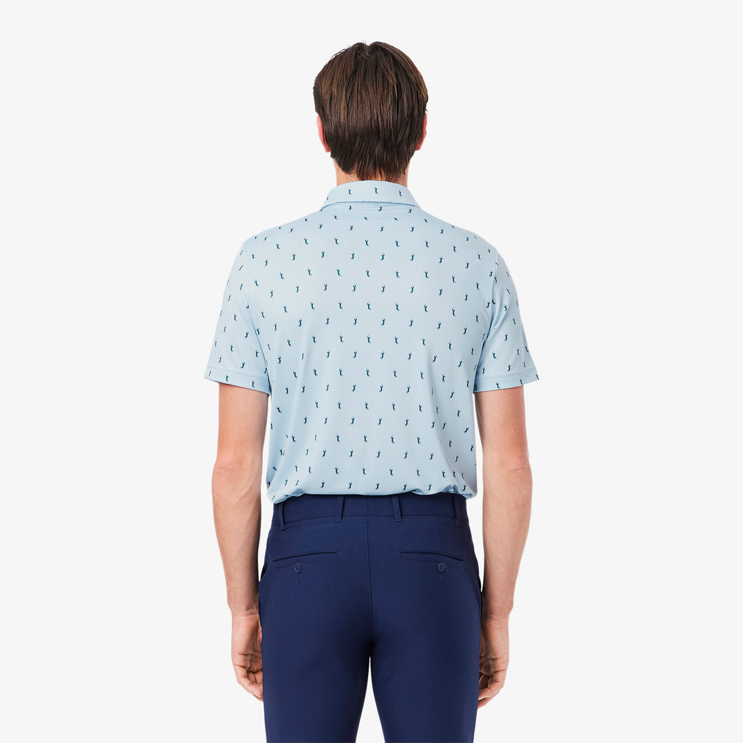 SPORT PRINTED POLO (BLUE) - LACOSTE