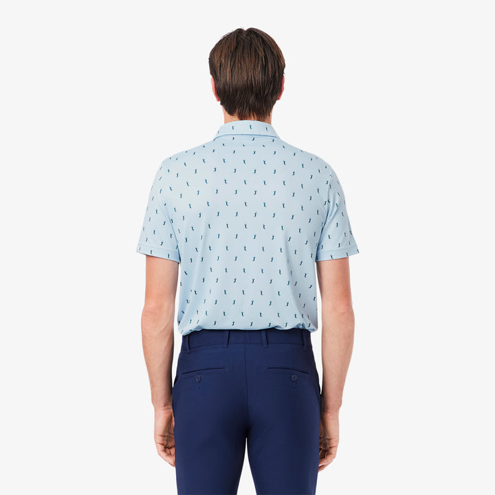 SPORT PRINTED POLO (BLUE) - LACOSTE