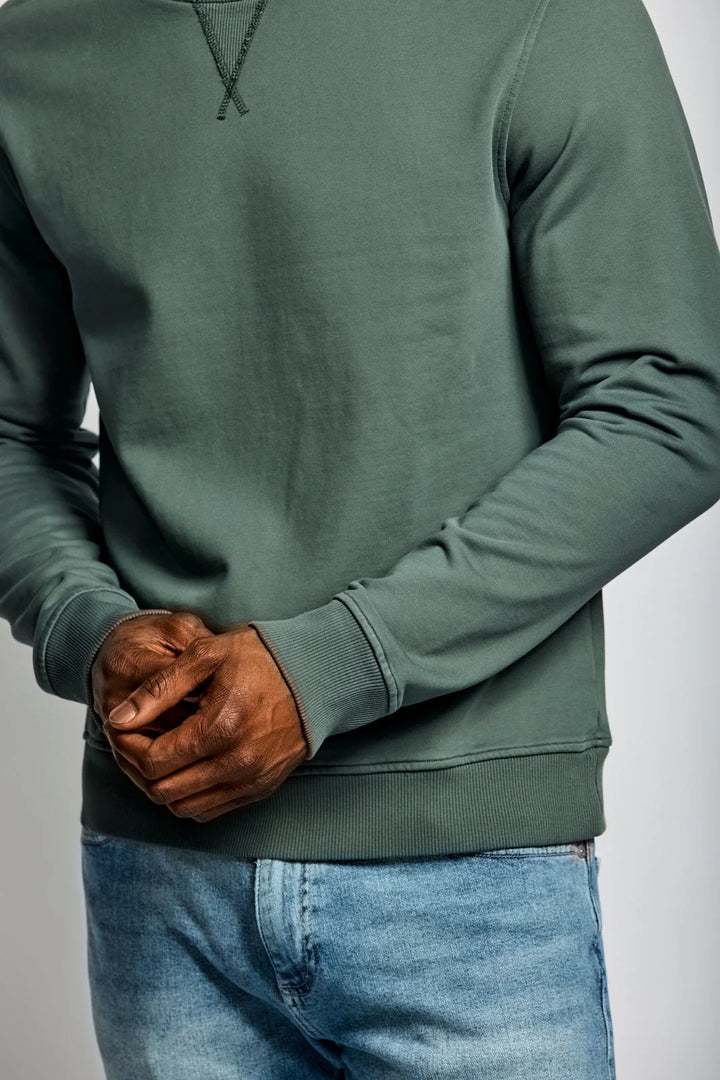 ORGANIC COTTON SWEATSHIRT (SHADOW) - EASY MONDAYS
