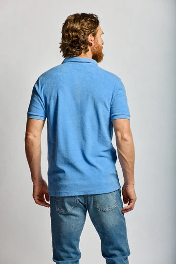 TOWEL TERRY POLO (AZURE) - EASY MONDAYS