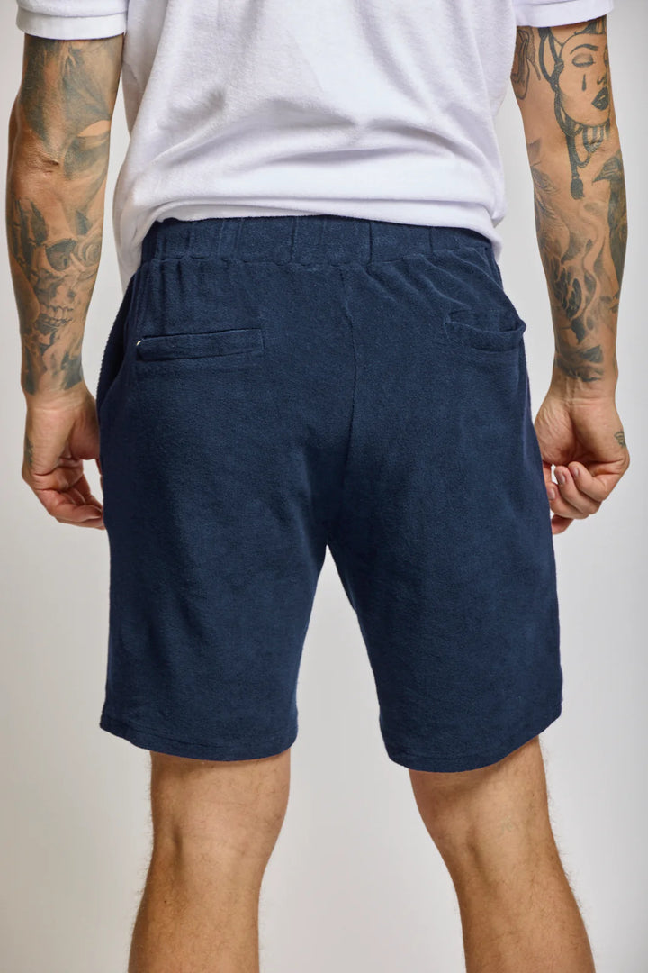 TOWEL TERRY SHORT (NAVY) - EASY MONDAYS